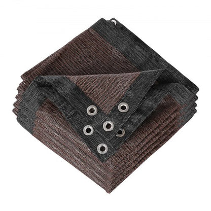 90% Sunscreen Fabric 10 x 12 Feet for Patio and Garden (Brown) | EU