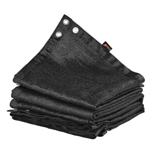 90% Sun Protection Fabric 2.4 x 3.6 m for Patio and Garden (Black) | EU