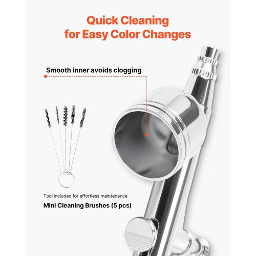 Airbrush-Set Airbrush-Set 1/6 PS Luftkompressor 1 Airbrush 3 Düsen Farbe | EU