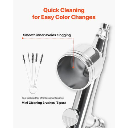 Airbrush-Set Airbrush-Set 1/6 PS Luftkompressor 1 Airbrush 3 Düsen Farbe | EU