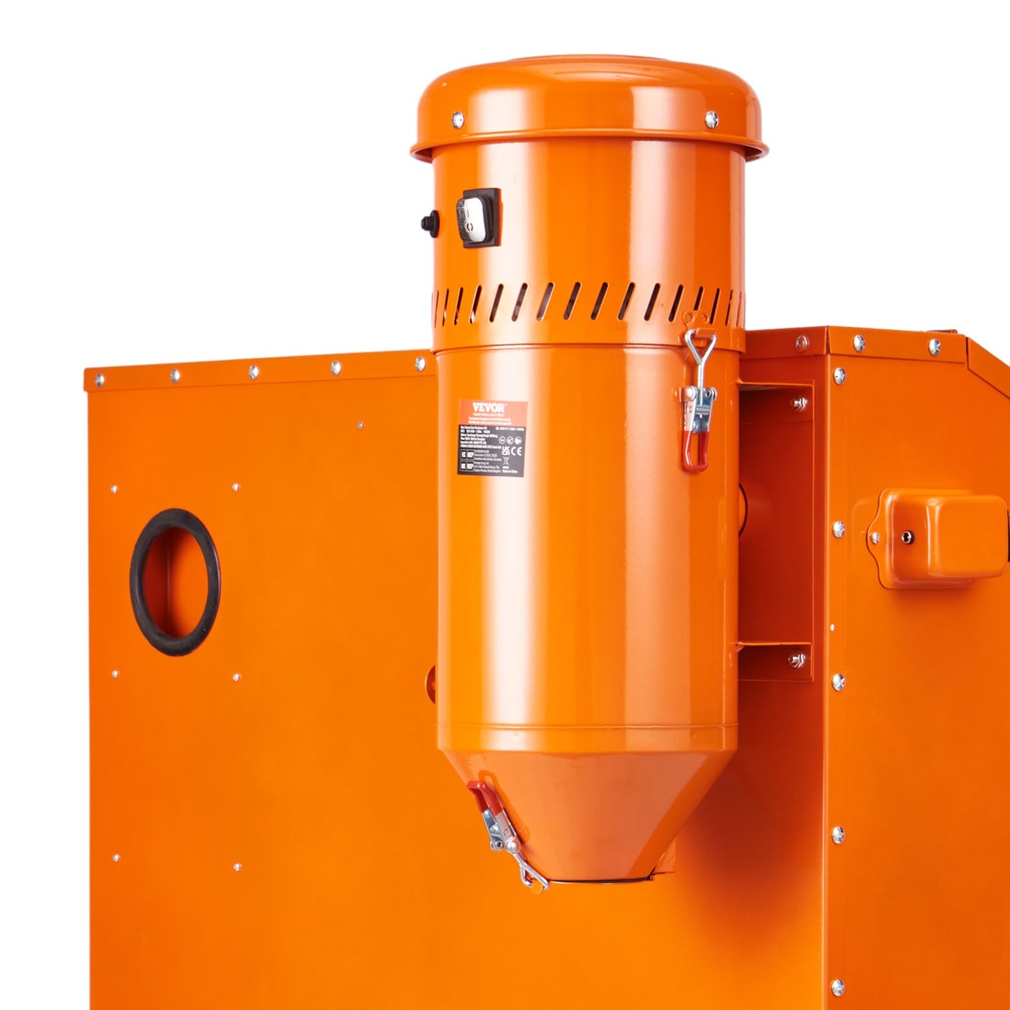 Dust Collection System: 1450W Dust Collector Media Reclaimer med 1,8 gallon kapacitet - Universal passform för sandblästerskåp och mediabläster