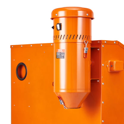 Dust Collection System: 1450W Dust Collector Media Reclaimer med 1,8 gallon kapacitet - Universal passform för sandblästerskåp och mediabläster