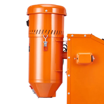 Dust Collection System: 1450W Dust Collector Media Reclaimer med 1,8 gallon kapacitet - Universal passform för sandblästerskåp och mediabläster