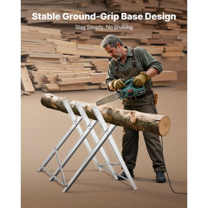 Sågbock Arbetsbock Kraftig 145 kg Bärkapacitet för Träbearbetning |  EU