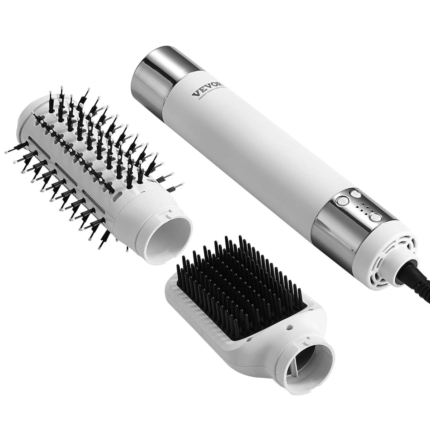 Hair Dryer Brush Ionic Hot Air Styler with 2 Volume Drying Brushes