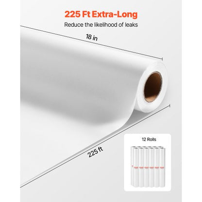 Medicinskt undersökningsbordspapper 18" x 225ft Engångsrullar med slät barriärskydd |  EU