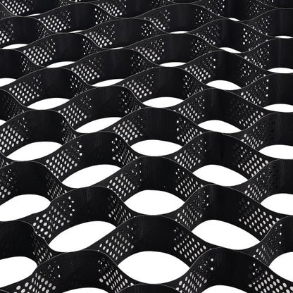 Ground Grid 4-inch Deep Geocell Grid 17.06x8.86 ft / 5200x2700 mm for Gravel