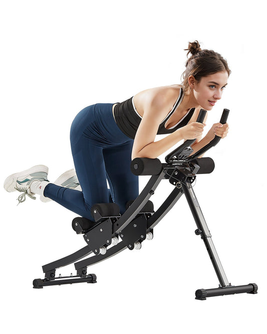 AB Träningsmaskin Utrustning Hem Gym Core Magtränare Dual-track
