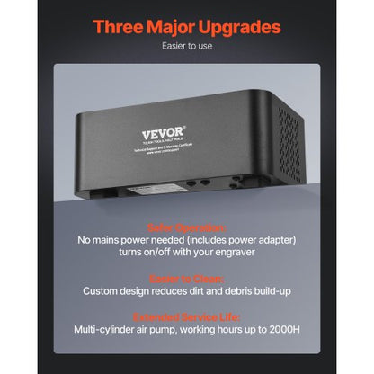 Air Assist Adjustable 50 L/min Air Pump for Laser Engraver Cutters ≥ 20W | EU