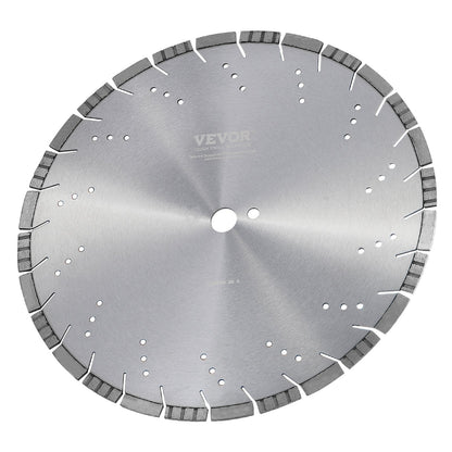 Diamantblad 16 tums betongsågblad våta eller torra 0,47 tum lutande tänder