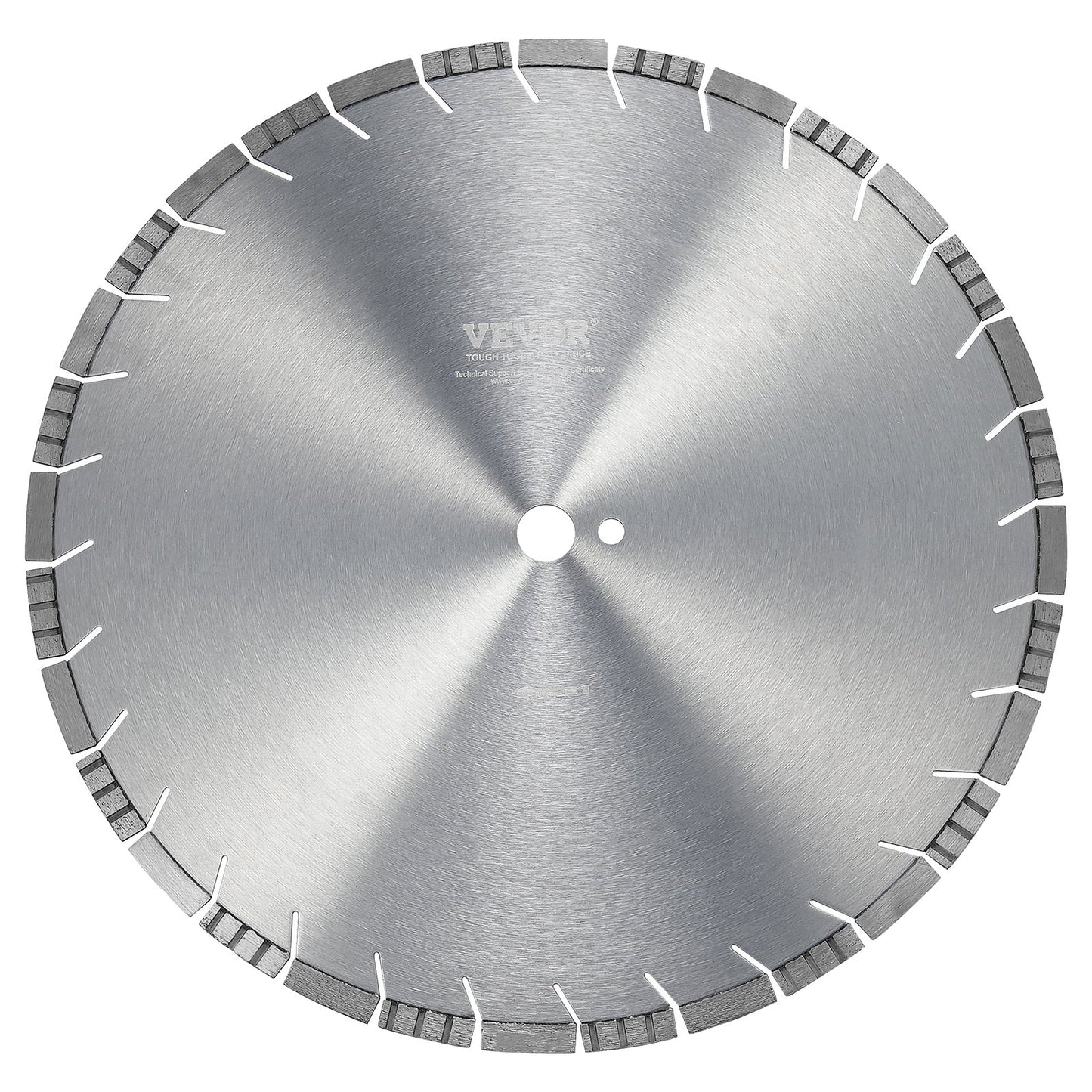 Diamantblad 18 tums betongsågblad våta eller torra 0,47 tum lutande tänder