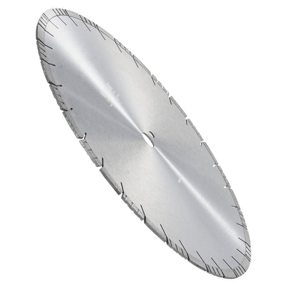 Diamantblad 18 tums betongsågblad våta eller torra 0,47 tum lutande tänder