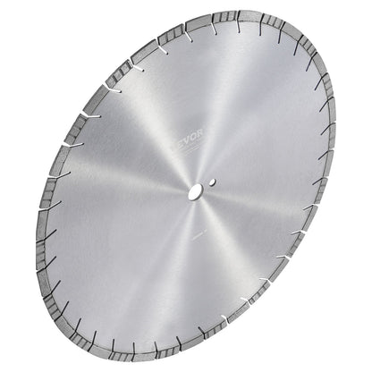 Diamantblad 20 tums betongsågblad våta eller torra 0,47 tum lutande tänder