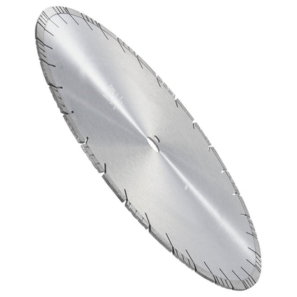 Diamantblad 20 tums betongsågblad våta eller torra 0,47 tum lutande tänder