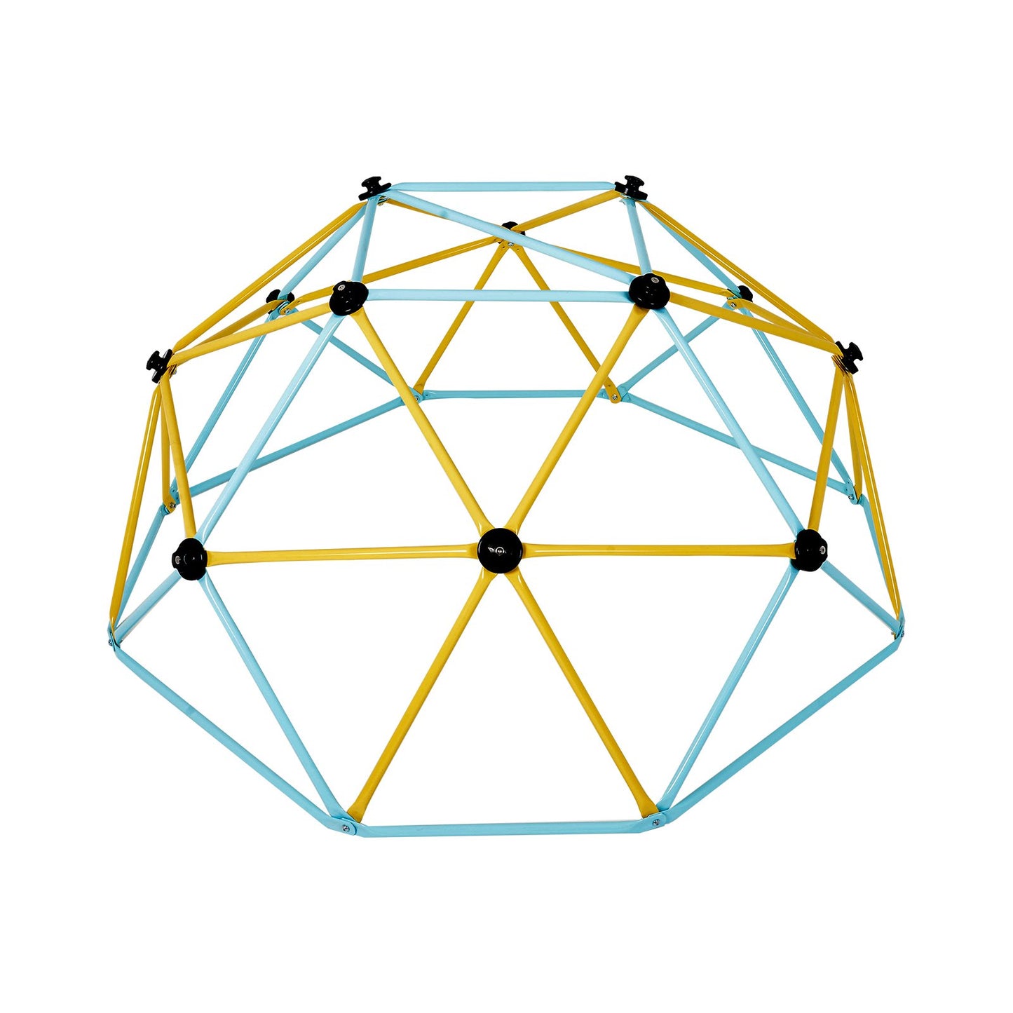 Climbing Dome, 6FT Geometric Dome Climber Play Center for Kids 3 to 9 Years Old, Jungle Gym Supports 600 LBS and Easy Assembly, with Climbing Grips, Outdoor and Indoor Play Equipment for Kids