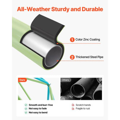 Klätterkupol 10FT Geometrisk Kupolklättrare Djungelgym 1000LB Maxbelastning |  EU