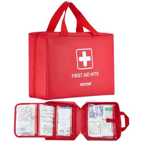 Första hjälpen-kit 420 delar Stor överlevnadsväska Akutmedicinsk utrustning