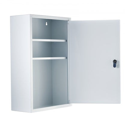 First aid cabinet with 3 shelves, 1000 pieces, wall-mounted metal medicine cabinet