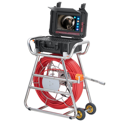 Sewer Camera 328 ft/100 m Self-Leveling Sewer Camera with 10.1" Touchscreen