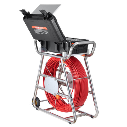 Sewer Camera 328 ft/100 m Self-Leveling Sewer Camera with 10.1" Touchscreen