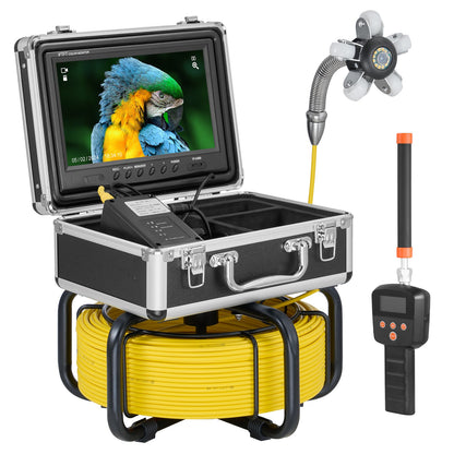 Sewer Camera 98 ft/30 m Self-Leveling Drainage Channel Camera with 512Hz Localization