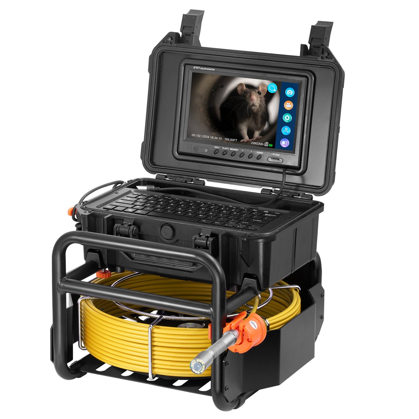 Sewer Camera 230 ft/70 m self-leveling sewer camera with 512Hz transmitter