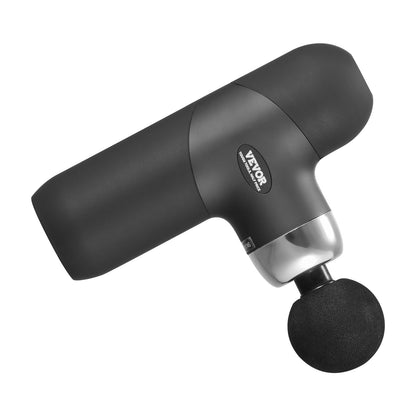 Mini Massage Gun Deep Tissue Percussion Muscle Massager 4 hastigheter 4 huvuden