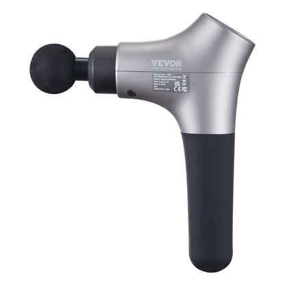 Massage Gun Deep Tissue Percussion Muscle Massager med 6 hastigheter 4 huvuden