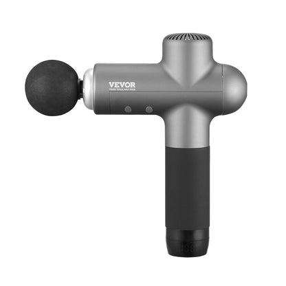 Massage Gun Deep Tissue Percussion Muscle Massager med 8 hastigheter 6 huvuden