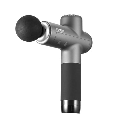 Massage Gun Deep Tissue Percussion Muscle Massager med 8 hastigheter 6 huvuden