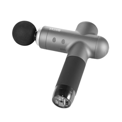 Massage Gun Deep Tissue Percussion Muscle Massager med 8 hastigheter 6 huvuden