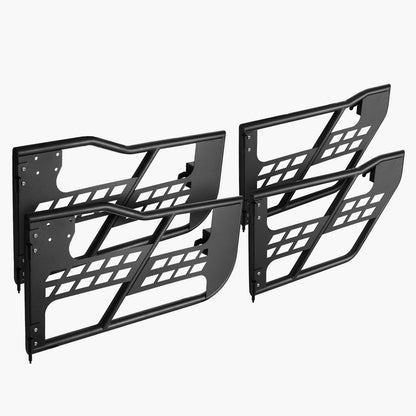 4-door Jeep Tube Doors Jeep Tube Doors for 2018-2024 Jeep Wrangler JL