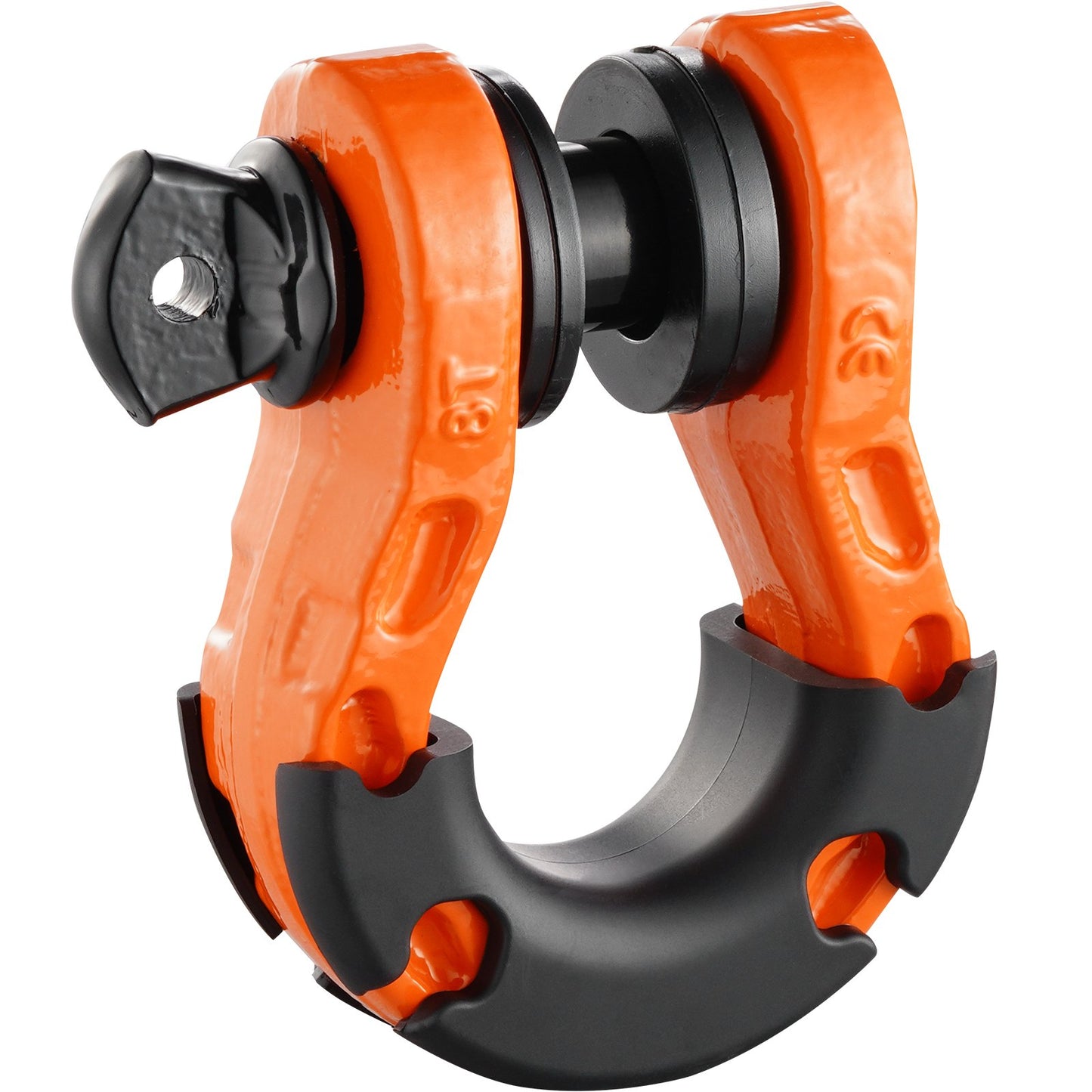 2-pack 3/4" D-ringschackel med 7/8" skruvstift 66139 lbs brottstyrka