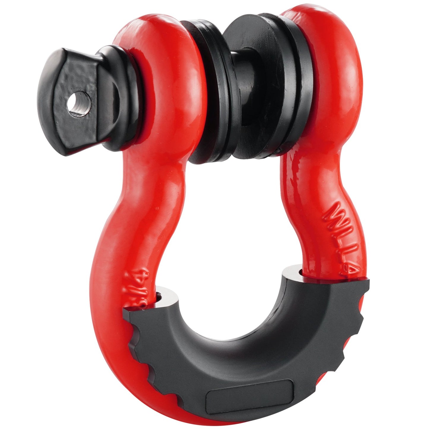 2-pack 3/4" D-ringschackel med 7/8" skruvstift 62832 lbs brottstyrka