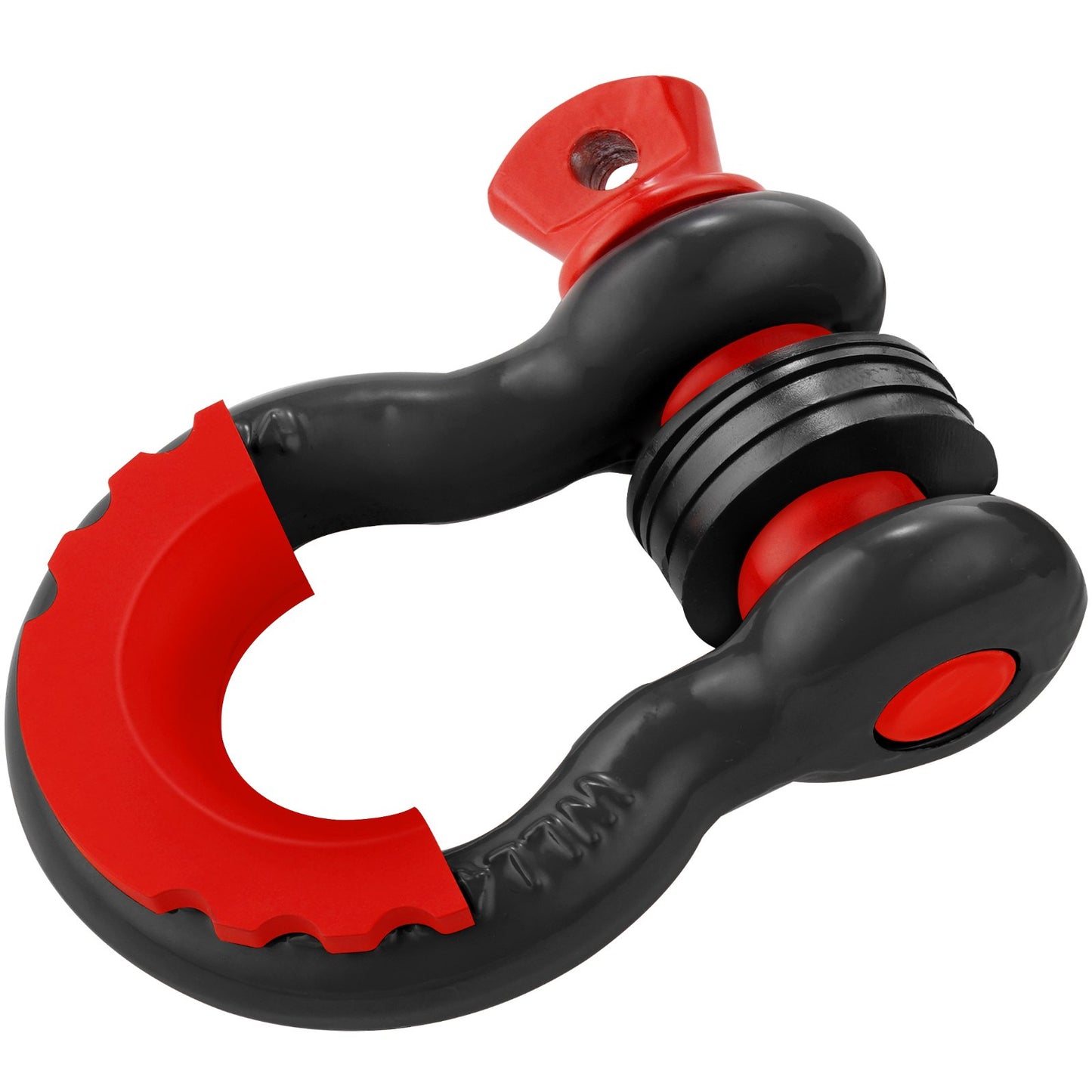 2-pack 3/4" D-ringschackel med 7/8" skruvstift 62832 lbs brottstyrka