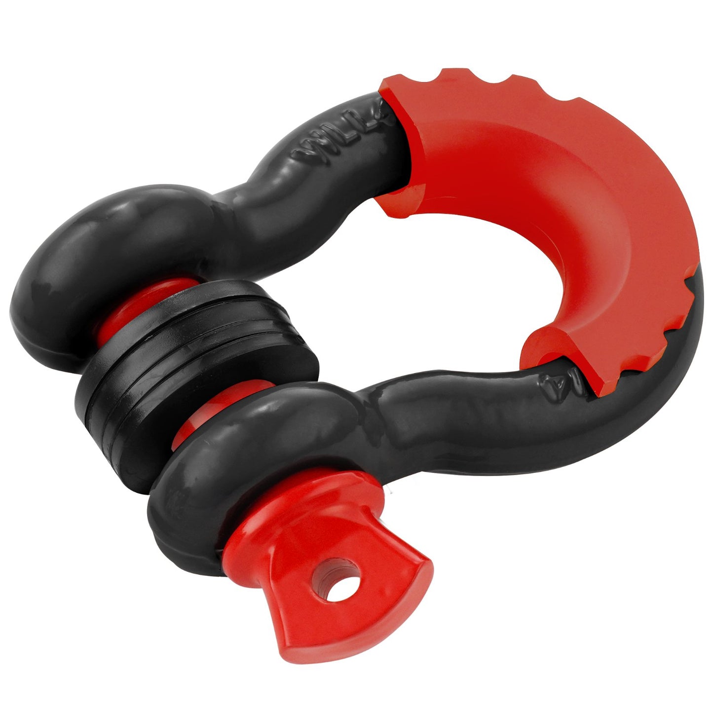 2-pack 3/4" D-ringschackel med 7/8" skruvstift 62832 lbs brottstyrka