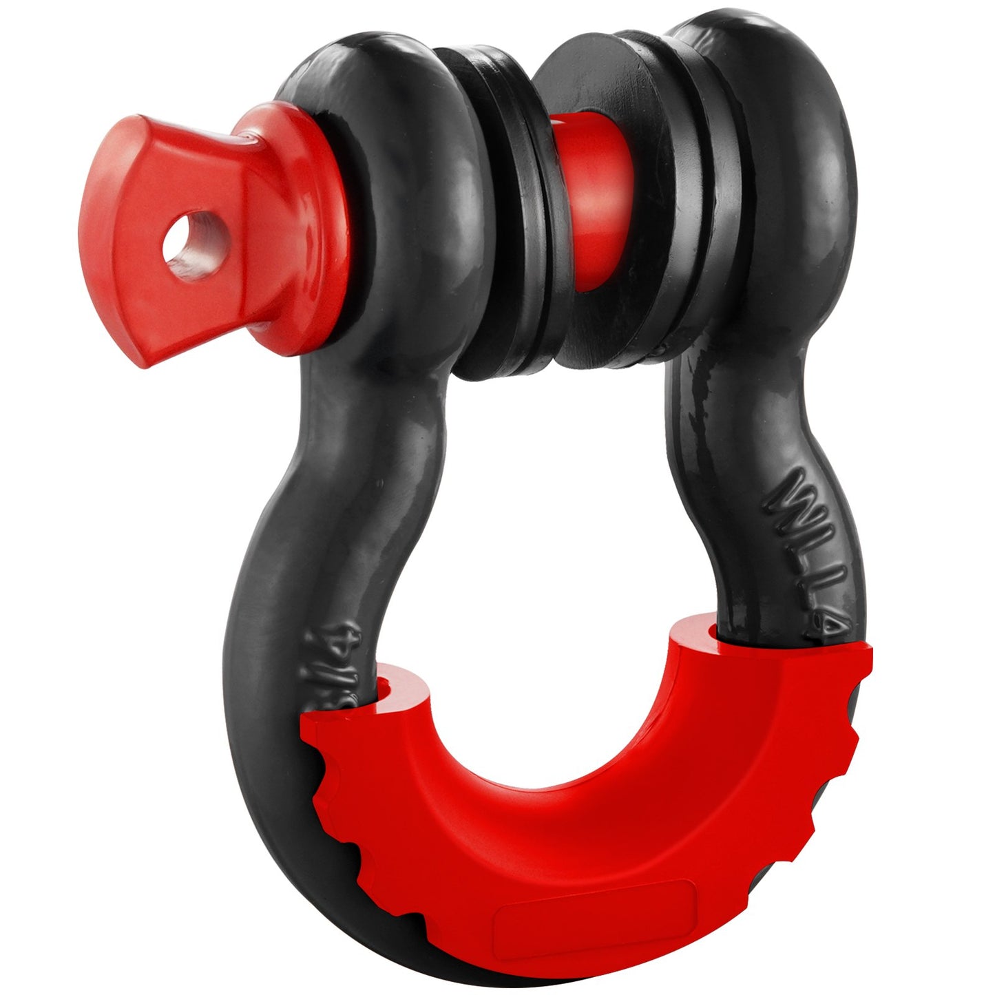 2-pack 3/4" D-ringschackel med 7/8" skruvstift 62832 lbs brottstyrka