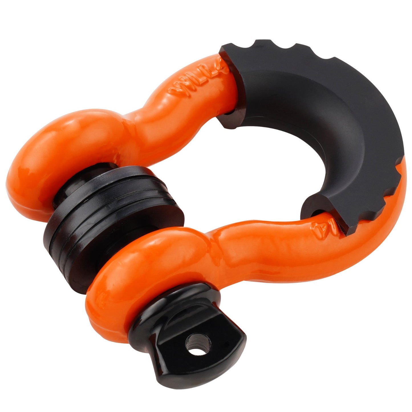 2-pack 3/4" D-ringschackel med 7/8" skruvstift 62832 lbs brottstyrka