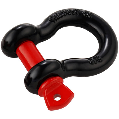 4-pack 5/8" D ringschackel med 3/4" skruvstift 28660 lbs brottstyrka