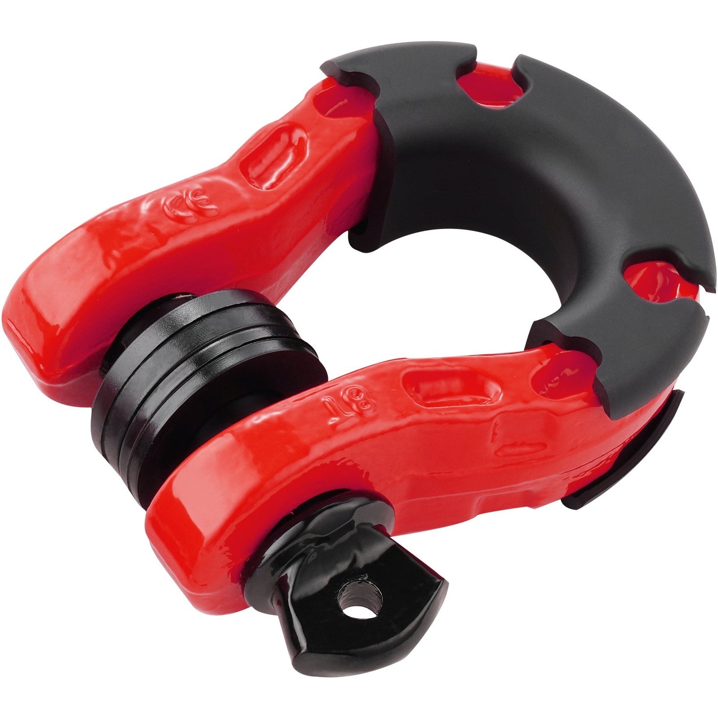 2-pack 3/4" D-ringschackel med 7/8" skruvstift 66139 lbs brottstyrka