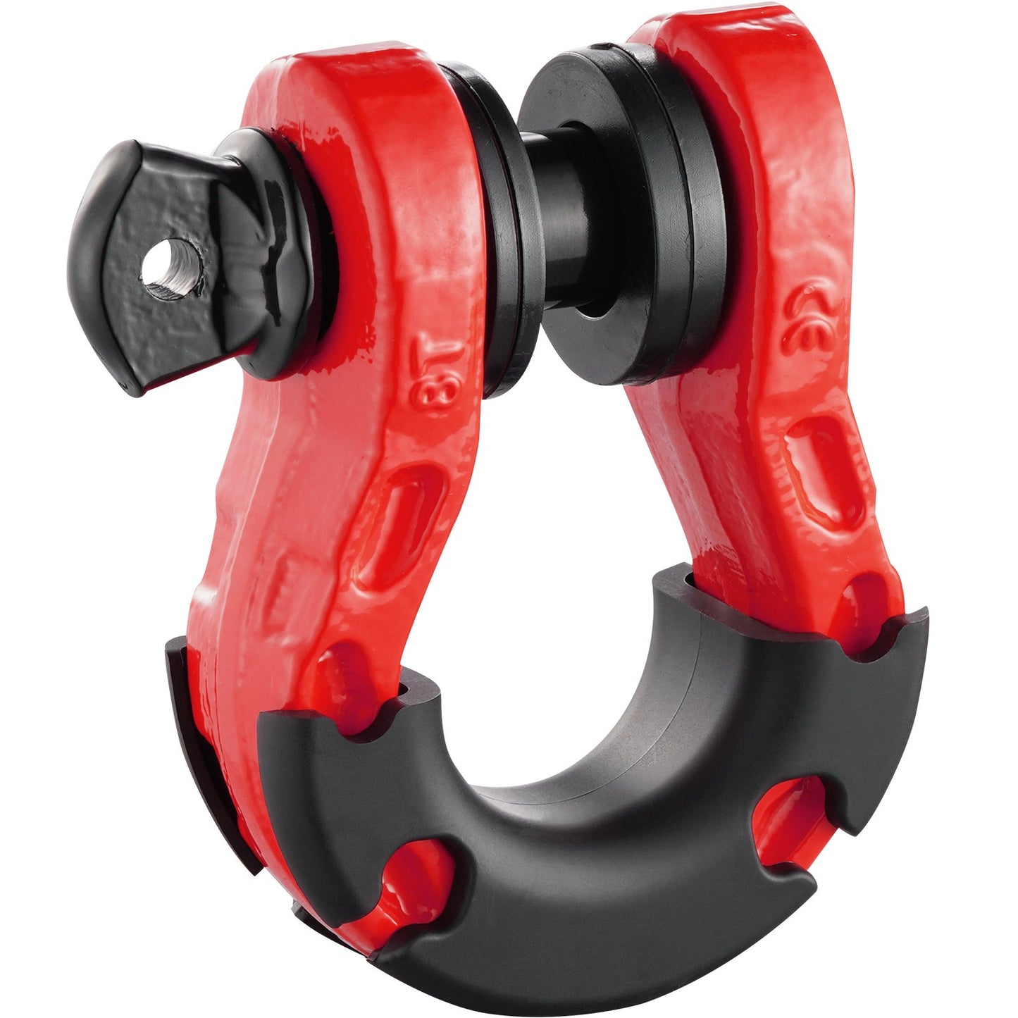 2-pack 3/4" D-ringschackel med 7/8" skruvstift 66139 lbs brottstyrka