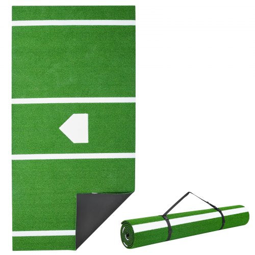 366x183cm Baseball Mat Softball Mat Outdoor Training Green | EU