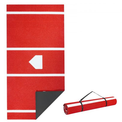 366x183cm Baseball Mat Softball Mat Outdoor Training Red | EU