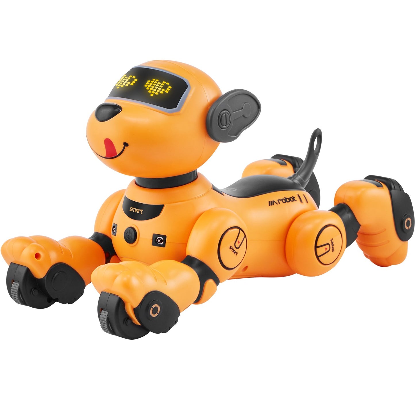 RC Robot Hundleksak Pratar Dansande Touch & Voice Fjärrkontroll Programmerbar