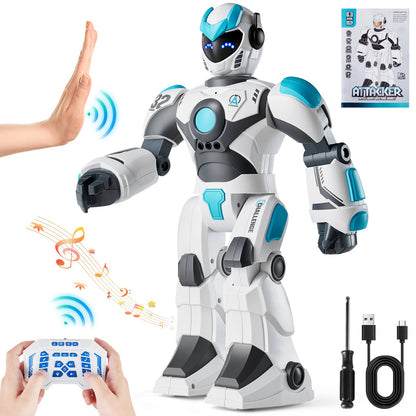 RC Robotleksak Pratar Dansgest och röst Fjärrkontroll Programmerbar