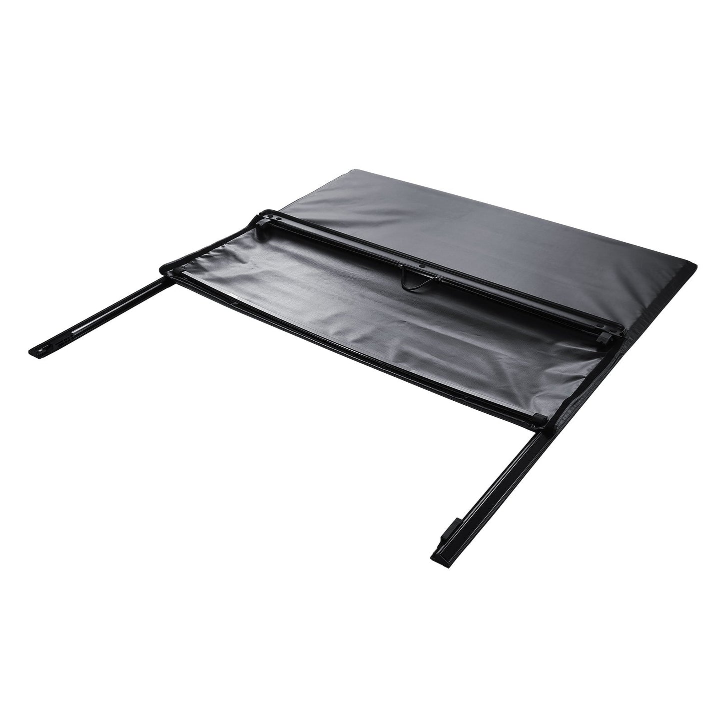 Truck Bed Cover, Roll Up Truck Bed Tonneau Cover, kompatibel med 2014-2024 Chevy Silverado / GMC Sierra 1500, för 6,6 x 5,2 fot / 6,6 x 5,3 fot säng, mjukt PVC-material, Roll Up Tonneau Cover