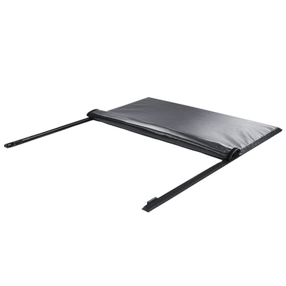 Truck Bed Cover, Roll Up Truck Bed Tonneau Cover, kompatibel med 2019-2024 Chevy Silverado GMC Sierra 1500 (INTE FIT 19-24 Classic) säng, för 5,8 x 5,3 fot säng, mjuk PVC, Roll Up Tonneau Cover