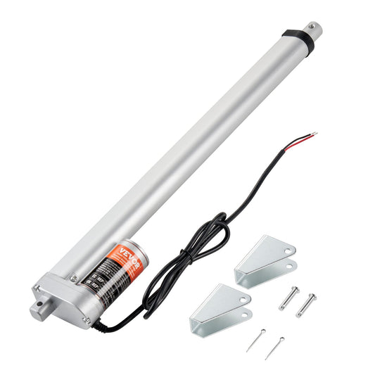 Linjärt ställdon 12V 16 tum hög belastning 330lbs/1500N 0,19"/s IP54-skydd