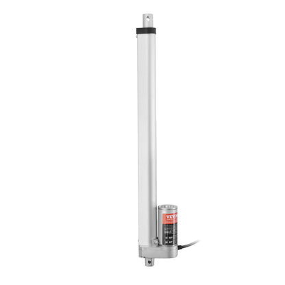 Linjärt ställdon 12V 16 tum hög belastning 330lbs/1500N 0,19"/s IP54-skydd