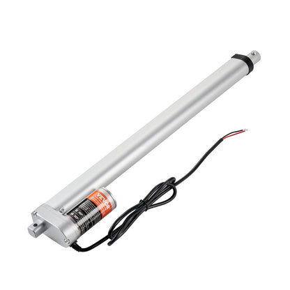 Linjärt ställdon 12V 16 tum hög belastning 330lbs/1500N 0,19"/s IP54-skydd